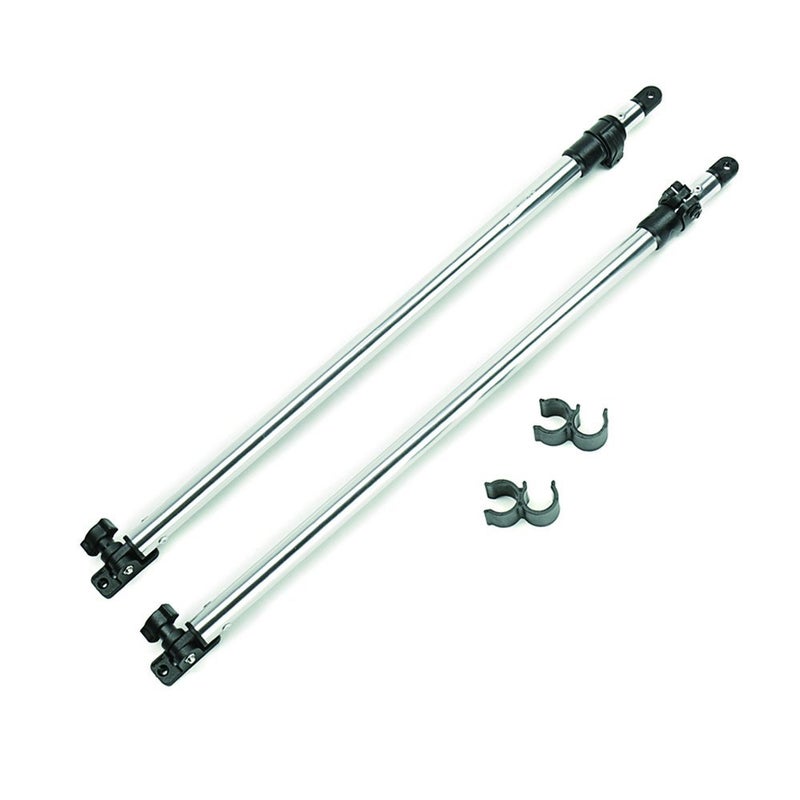 MSCÂ® New Adjustable Bimini Rear Support Poles, 1" Aluminum Support Poles,Fit Most Types of Bimini Tops - Image 1